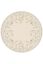 Round Carpet Campo de Flores by Pip Off White