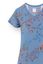 Djoy Nachthemd Korte Mouw Bodhi Flower Blauw