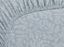 Fitted Sheet Leafy Blue Grey