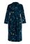 Bathrobe Les Fleurs Dark Blue