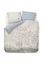 Ensemble housse de couette Marakele Blanc Cassé