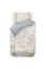 Ensemble housse de couette Marakele Blanc Cassé