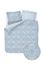 Duvet Cover Set Moon Flower Light Blue