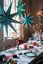 Kerstster Papier Overall Print Groen 60cm