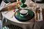 Assiette Plate Love Birds Vert Foncé 26.5cm