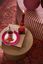 Kaarsenhouder Glas Bead Rood/Geel 23.5cm
