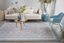 Tapis Kairi Bloom by Pip Pastel Bleu