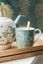 Teapot Jolie Dots Gold Blue