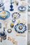 Set/2 Assiettes Dot Delight Bleu Marine/Or 26.5cm