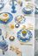 Set/2 Assiettes Dot Delight Bleu Clair/Or 23cm