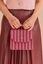Frances Schoudertas Small Streep Roze