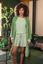 Naomi Kimono Velvet Groen 