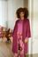 Naomi Kimono Velvet Little Sumo Stripe Rouge Rose