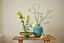 Vase en Métal Mats Bleu Clair 32cm