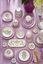 Lily & Lotus Breakfast Plate Lilac 23cm