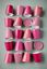 Tasse de Petite Taille Points & Conseil de Thé Royal Stripes Rose Foncé