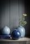 Metalen Vaas Donkerblauw 23 cm
