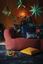 Kerstster Papier Overall Print Groen 60cm