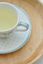 Espresso Tasse & Untertasse Jolie Punkte Gold Blau