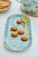 Cake Tray Rectangular Jolie Flowers Blue