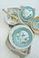 Petit Four Jolie Blumen Blau 12cm