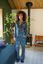 Belin Pantalon Coco Flower Bleu 