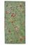 Large Bath Towel Secret Garden Green 70x140cm