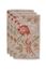 Guesttowel Set/3 Secret Garden Khaki 30x50cm