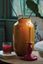 Oval Metal Vase Yellow 30 cm