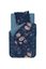 Bettbezugsset Tokyo Bouquet Dunkelblau