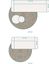 Tapis Rond Il Ricamo by Pip Bleu Clair