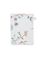 Waschlappen Set/3 Les Fleurs Weiß 16x22 cm