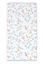 Grande Serviette de Bain Les Fleurs Blanc 70x140 cm