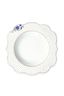 Assiette Creuse Royal White Points Dorés 23,5 cm