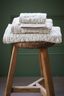 Extra Large Bath Towel Tile de Pip Khaki 100x180 cm
