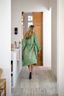 Badjas Jasmin Jacquard Groen