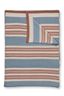 Throw Bonsoir Combistripe Bleu