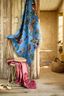 Beachtowel Secret Garden Blue 100x180cm