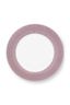 Flower Festival Dinner Plate Red/Light Blue 26.5cm