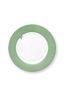 Plate Lily&Lotus Uni Light Green 23cm