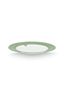 Plate Lily&Lotus Uni Light Green 23cm