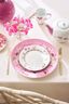 Ontbijtbord Jolie Stippen Goud Roze 21cm
