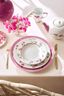 Diep Bord Jolie Stippen Goud Roze 21.5cm