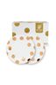 Set/2 Plates Dot Delight White/Gold 21cm