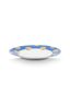 Set/2 Ontbijtborden Dot Delight Lichtblauw/Goud 21cm