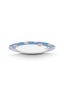 Set/2 Ontbijtborden Dot Delight Lichtblauw/Goud 23cm