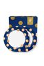 Set/2 Dinerborden Dot Delight Navy/Goud 26.5cm