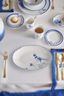 Bord Ovaal Pip & The Blue Bird Wit 21.5cm