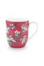 Tasse de Petite Taille Flower Festival Rose Foncé
