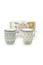 Set/2 Tasses de Petite Taille Lily&Lotus Vert Clair